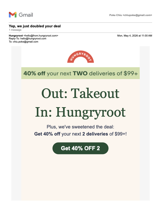Abandonment email 4 — escalated offer