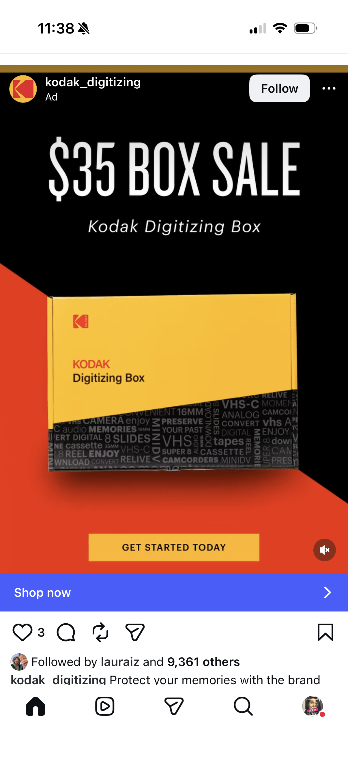 Kodak Digitizing ad